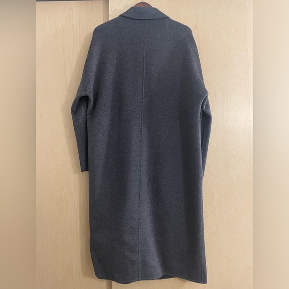 The Curated THE BOYFRIEND COAT - CHARCOAL - Picture 3 of 7